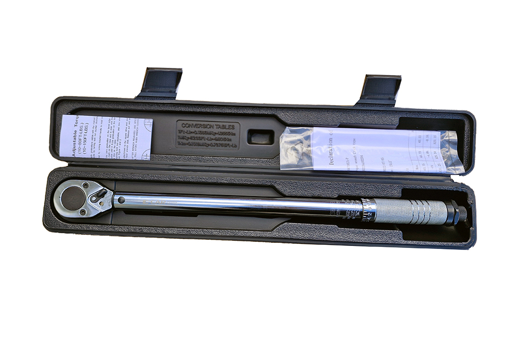 E-CAR Taiwan 1/2" Dr (42-210Nm) 470mmL Ratchet Torque Wrench Adjustable Tension Micrometer