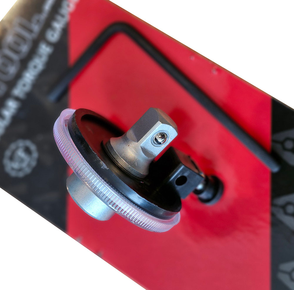 A-AUTO Taiwan 360° Angle Angular Torque Gauge Adj. Scale f Torque to Yield Bolt