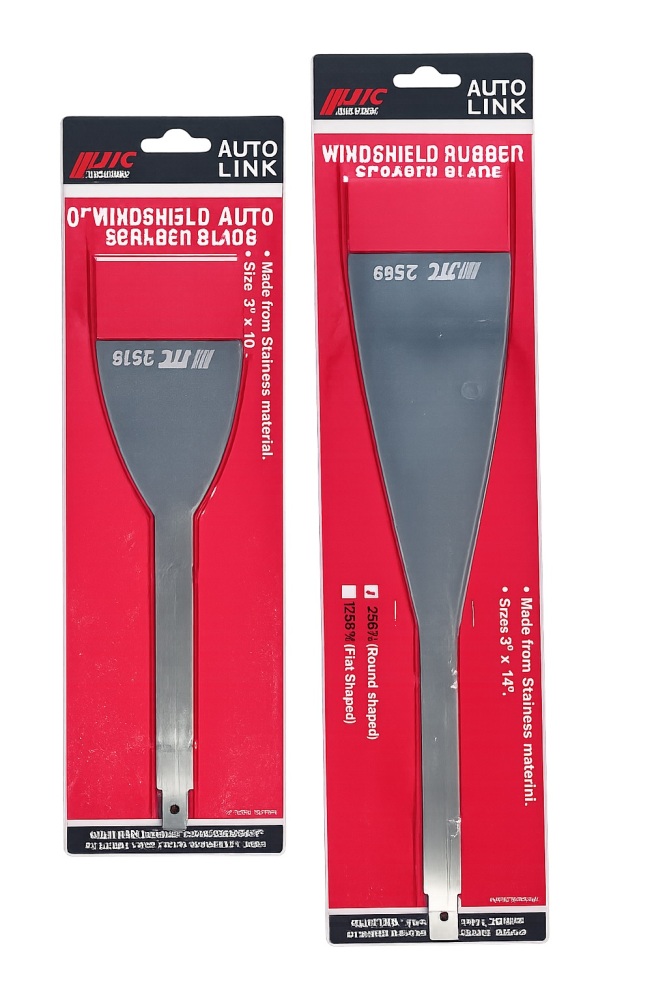 JTC-2518 2569 Taiwan Stainless Windshield Rubber Scraper Urethane Adhesive Remover