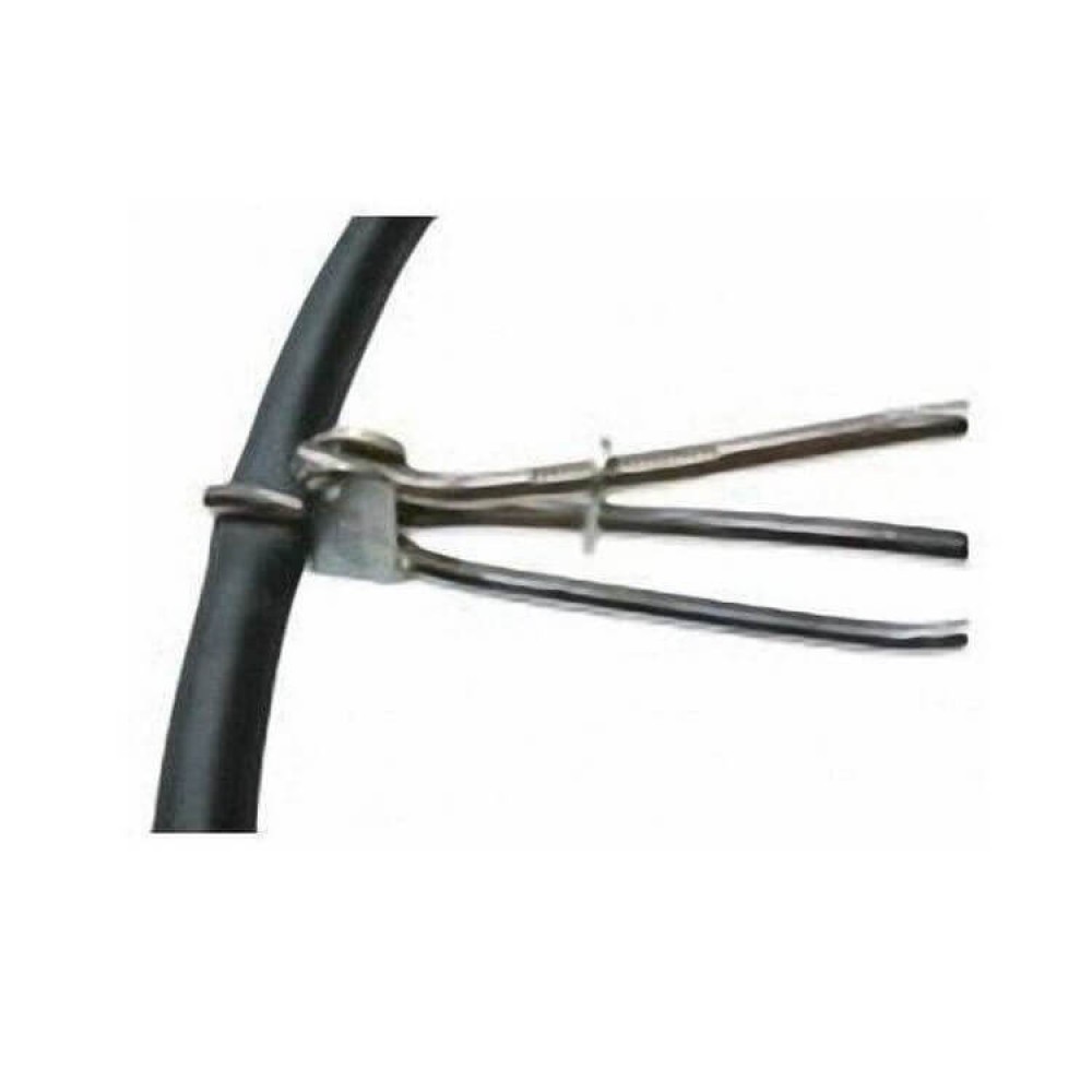 Flexible Fluid Hose Brake Line Clamp 0-12mm Jaw Opening 170mm Overall Long