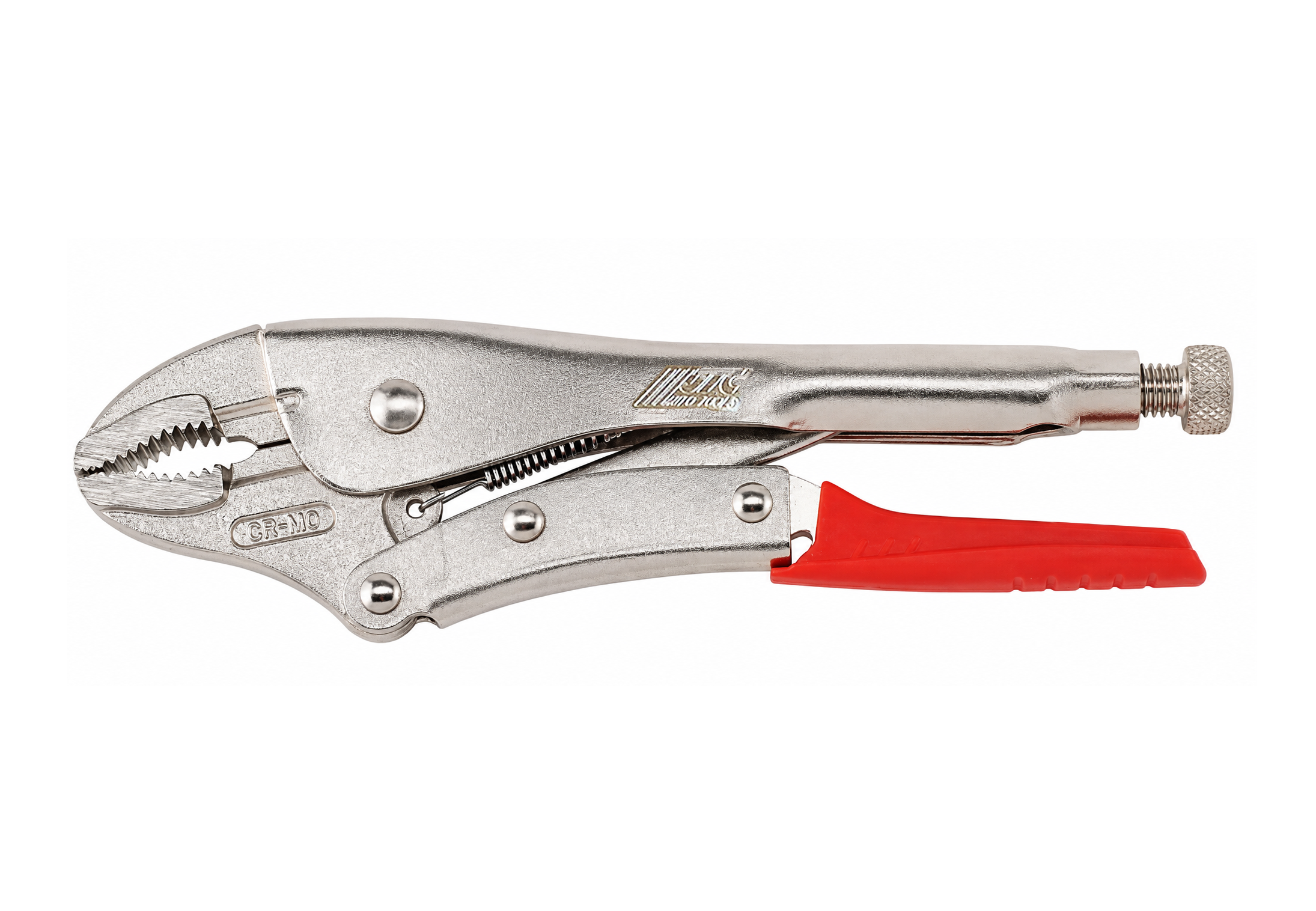 JTC-7314 Cr-Mo Steel 225mm One-Hand Operated Locking Pliers Soft Vice Grip