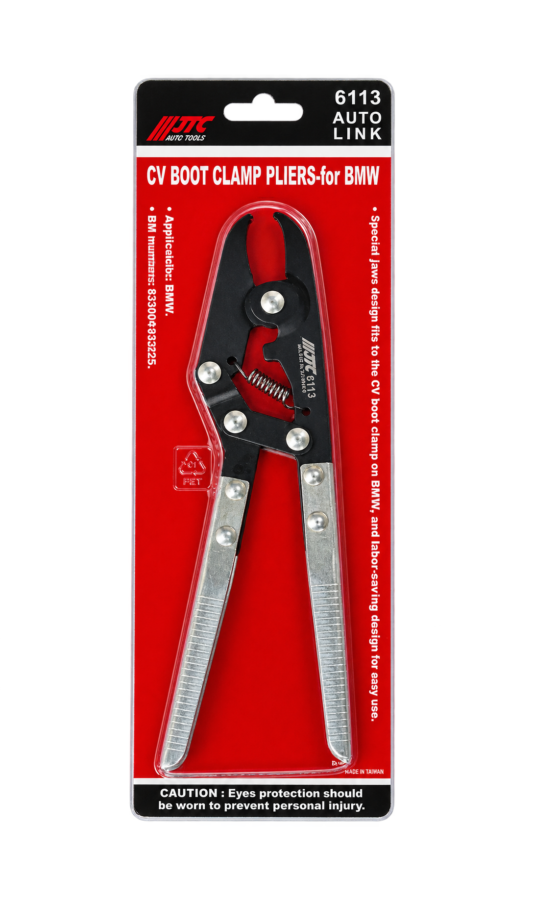 JTC-6113 CV Boot Clamp Pliers For BMW Ford CV Joint Boot Clamp Tool 83300495235