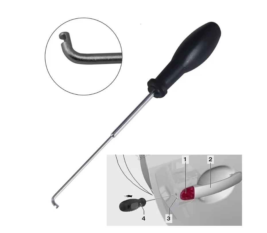 VAG Door Handle Removal Installation Tool VW Audi Seat Skoda T10389