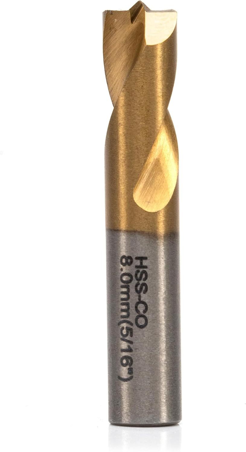 HSS Co Cobalt Drill Bits Spot Welds Cutter Remover 6mmDx65mmL/8mmDx42mmL