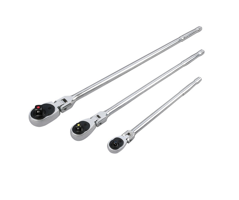 72T Extra Long Length Flexible Reversible Quick Release Socket Ratchet Handle Wrench