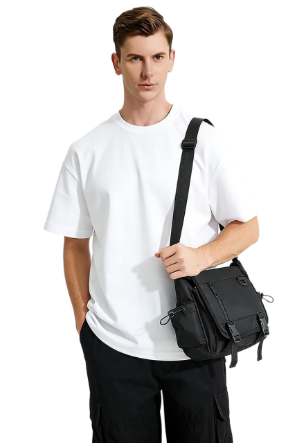 Casual Messenger Bag Men's Casual Japanese-style Messenger Bag,VSHOW,Casual Messenger Bag Men's Casual Japanese-style Messenger Bag