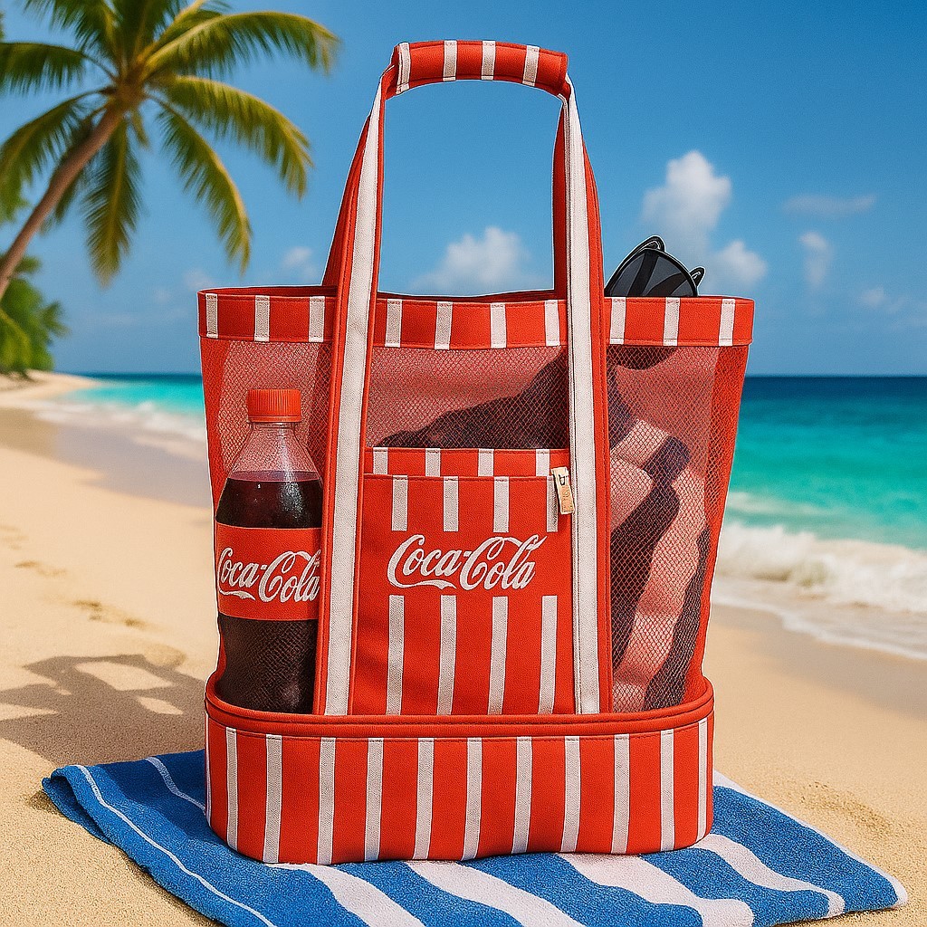 Coca Cola beach bag,VSHOW,Coca Cola beach bag
