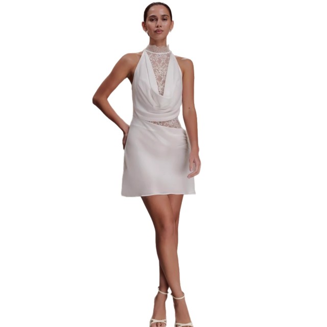 New Sexy Halter-Neck Lace-Panel Bodycon Dress, Cailan (Chongqing) International Trading Co., Ltd,New Sexy Halter-Neck Lace-Panel Bodycon Dress