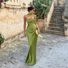 New Stylish Satin Corset-Style Camisole Dress – Sexy Evening Gown, Cailan (Chongqing) International Trading Co., Ltd,New Stylish Satin Corset-Style Camisole Dress – Sexy Evening Gown