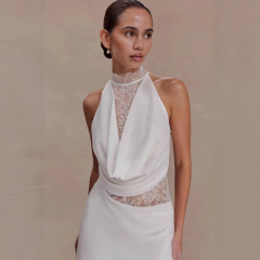 New Sexy Halter-Neck Lace-Panel Bodycon Dress, Cailan (Chongqing) International Trading Co., Ltd,New Sexy Halter-Neck Lace-Panel Bodycon Dress