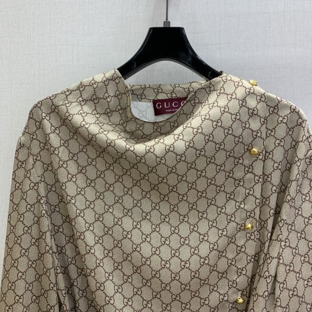 Vintage print belt long‑sleeve top, Cailan (Chongqing) International Trading Co., Ltd,Vintage print belt long‑sleeve top