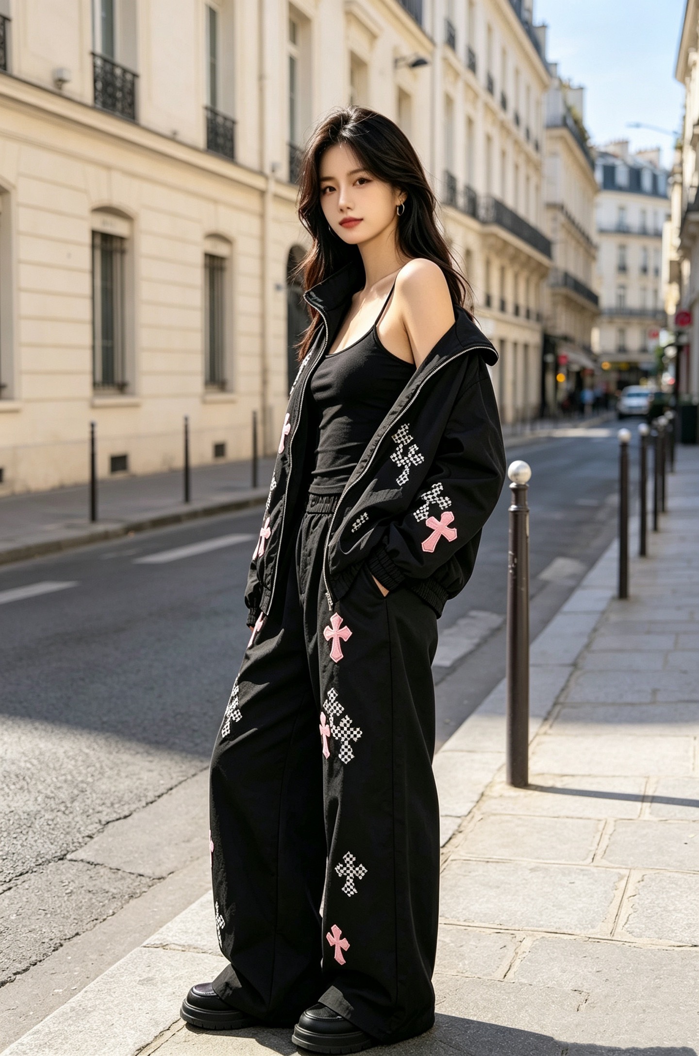Casual Trench Fabric Shorts, Custom Cross Hardware, Unisex, Cailan (Chongqing) International Trading Co., Ltd,Casual Trench Fabric Shorts, Custom Cross Hardware, Unisex