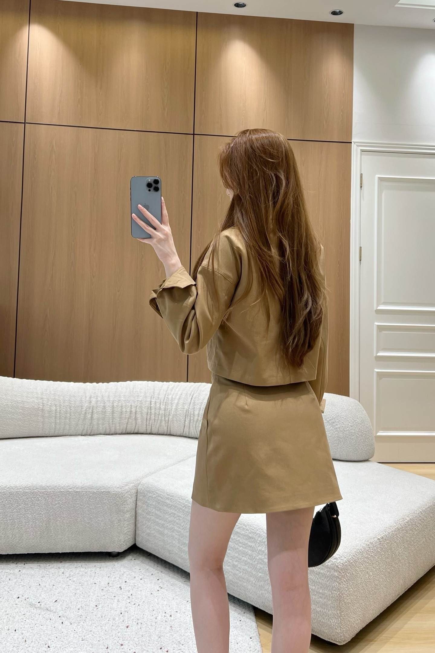 Chic Khaki Workwear Style Matching Set, Cailan (Chongqing) International Trading Co., Ltd,Chic Khaki Workwear Style Matching Set
