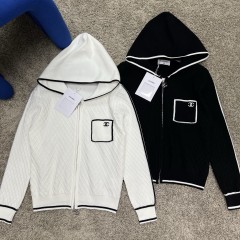 Early Autumn Chic Hooded Knit Sweater with Check Pattern, Cailan (Chongqing) International Trading Co., Ltd,Early Autumn Chic Hooded Knit Sweater with Check Pattern
