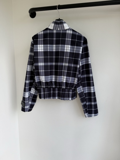 French Plaid Contrast Zip Jacket & Skirt Set, Cailan (Chongqing) International Trading Co., Ltd,French Plaid Contrast Zip Jacket & Skirt Set