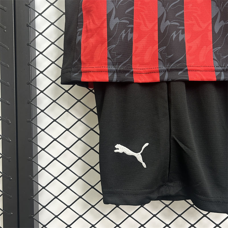 【Adult / Kids Kit】25/26 AC Milan Home Jersey