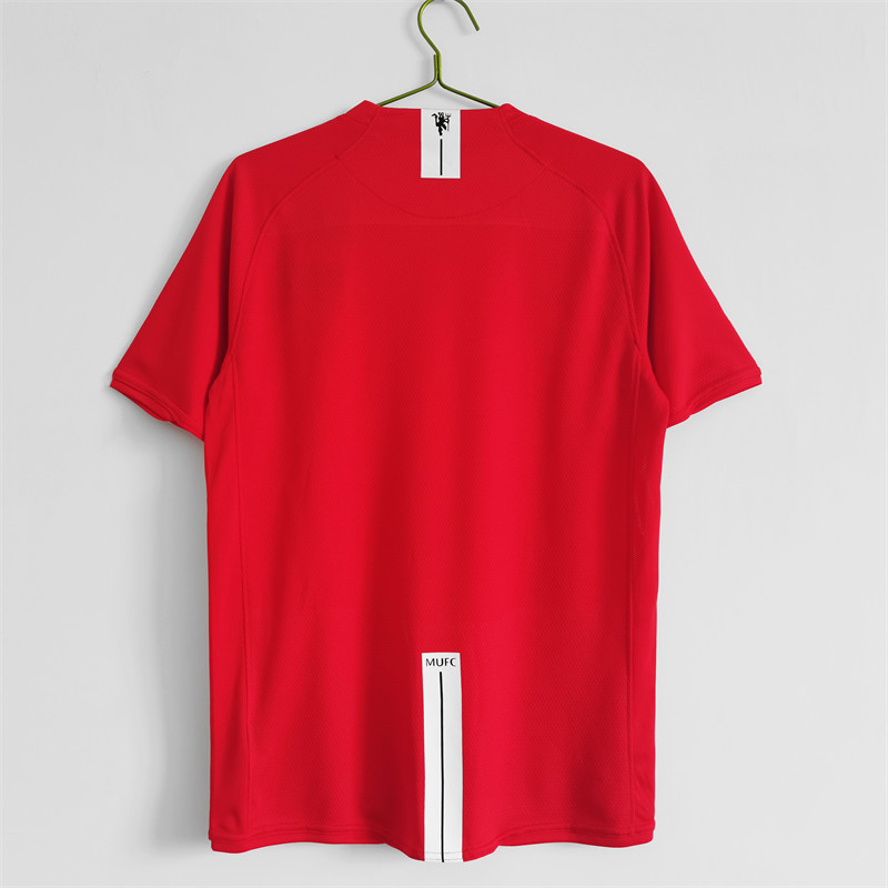【Retro shirt】2007/08 M-U Home Jersey