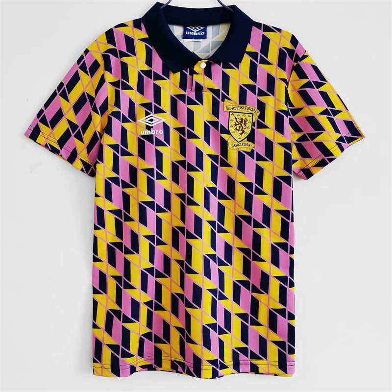 【Retro shirt】1988/89 Scotland Third Away Jersey