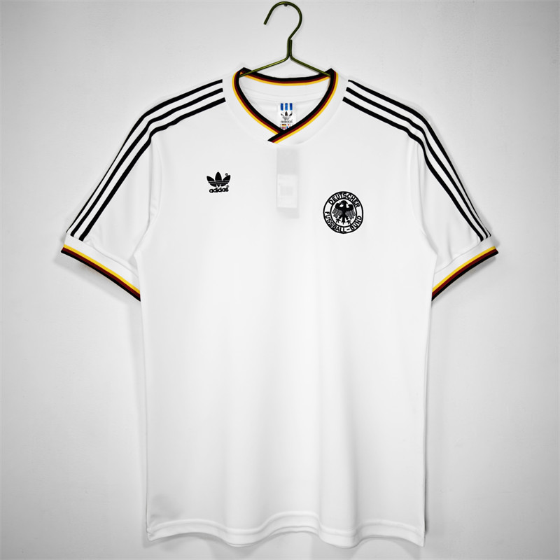 【Retro shirt】1986 Germany Home Jersey