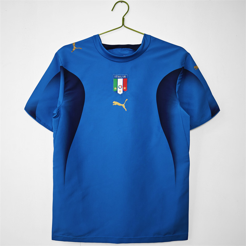 【Retro shirt】2006 Italy Home Jersey