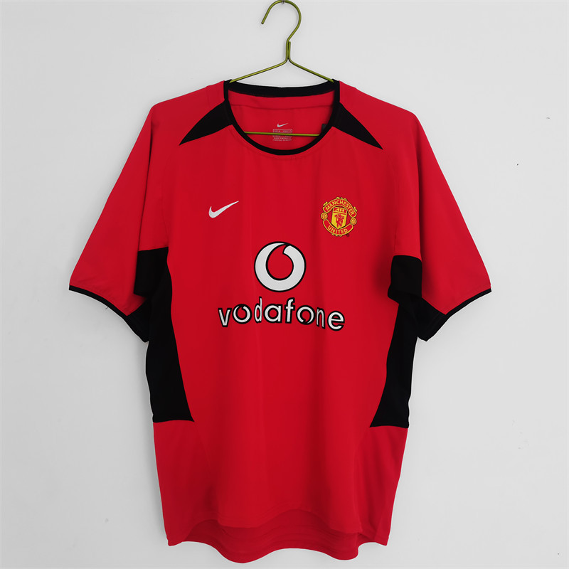 【Retro shirt】2002/04 M-U Home Jersey