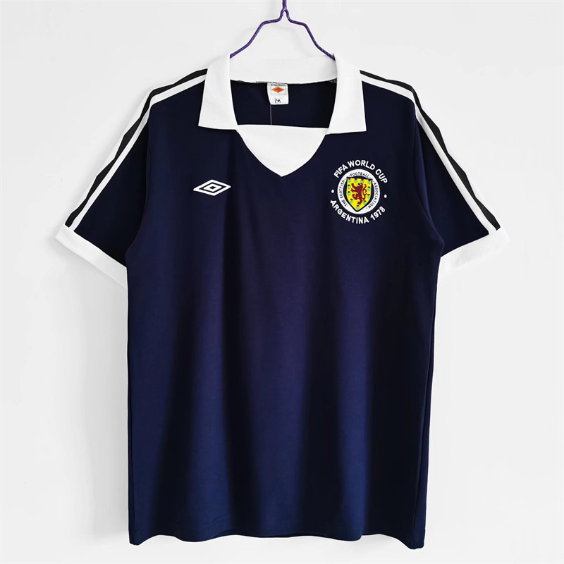 【Retro shirt】1978 Scotland Home Jersey