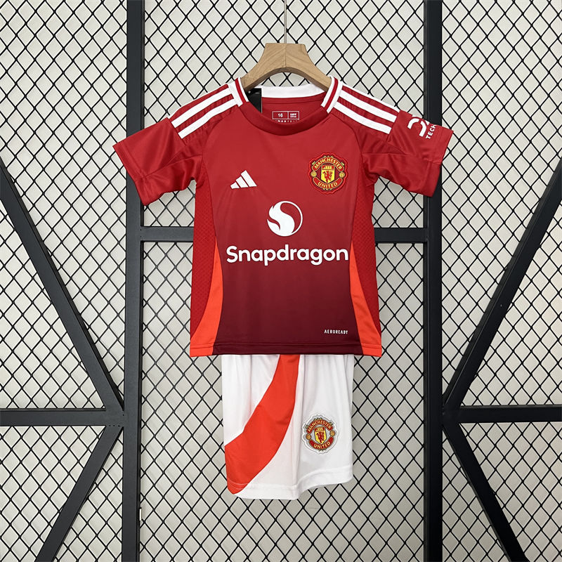 【Adult / Kids Kit】24/25 M-U Home Jersey