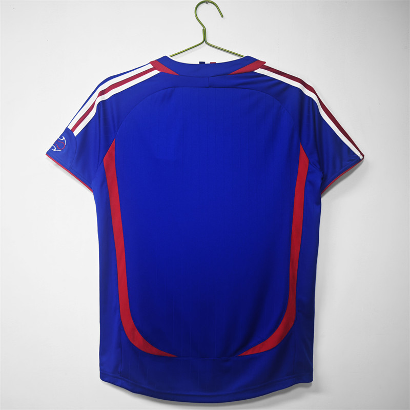 【Retro shirt】2006 France Home Jersey