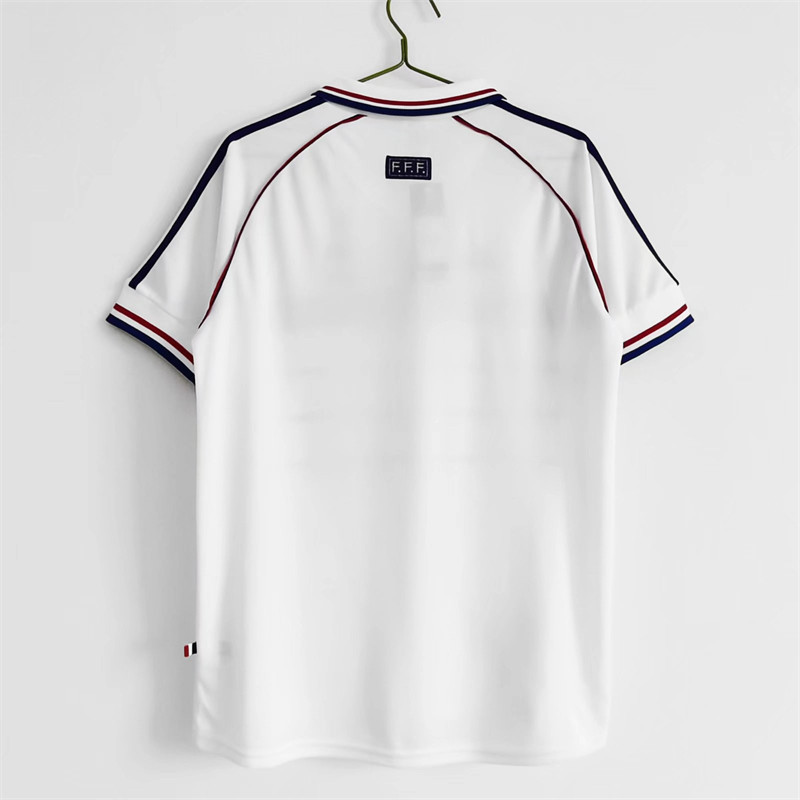 【Retro shirt】1988 France Away Jersey