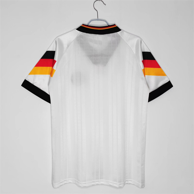 【Retro shirt】1992 Germany Home Jersey