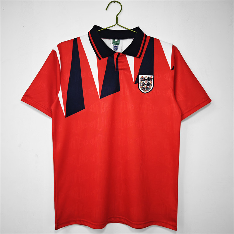 【Retro shirt】1992 England Away Jersey
