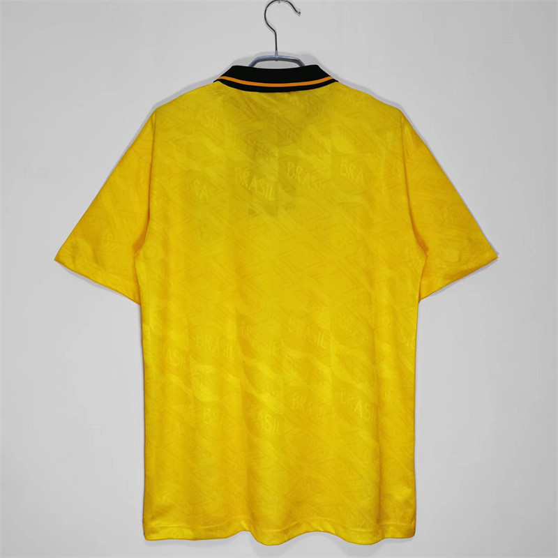 【Retro shirt】1991/93 Brazil Home Jersey