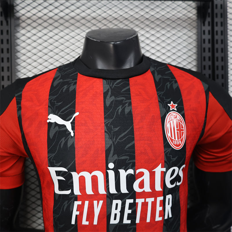 【Player Version】25/26 AC Milan Home Jersey