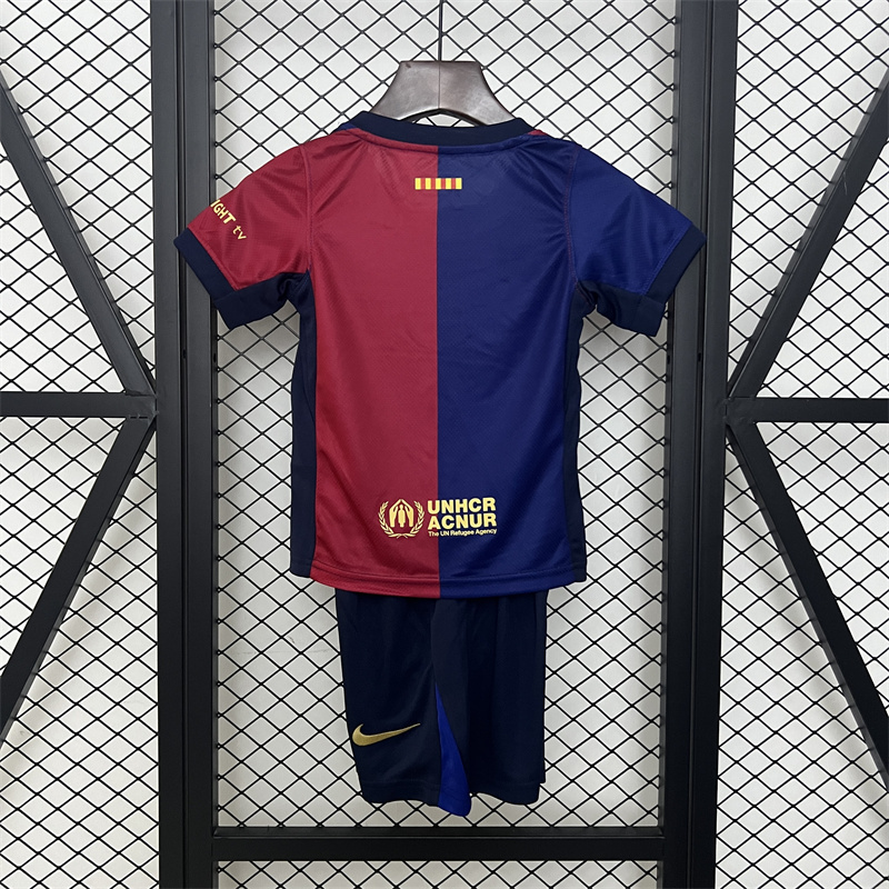 【Adult / Kids Kit】24/25 Barcelona Home Jersey
