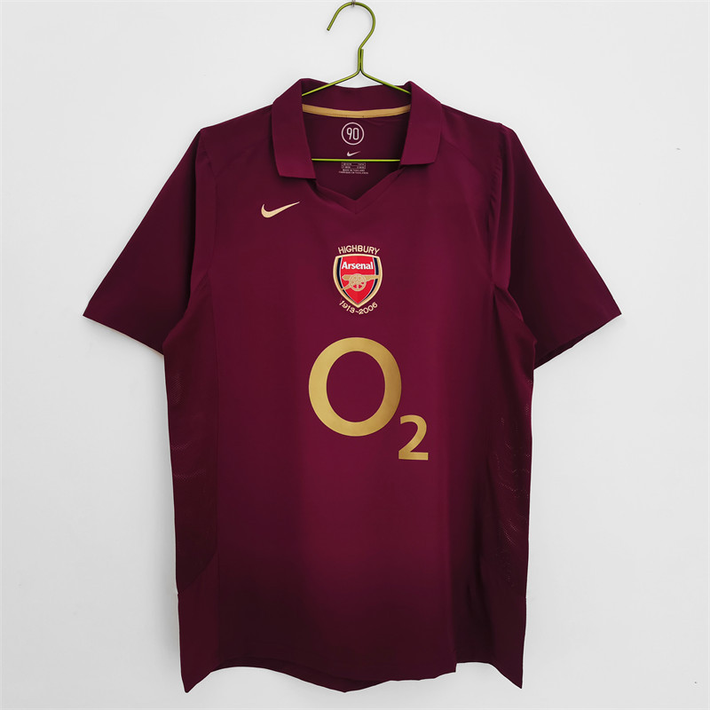 【Retro shirt】2005/06 Arsenal Home Jersey