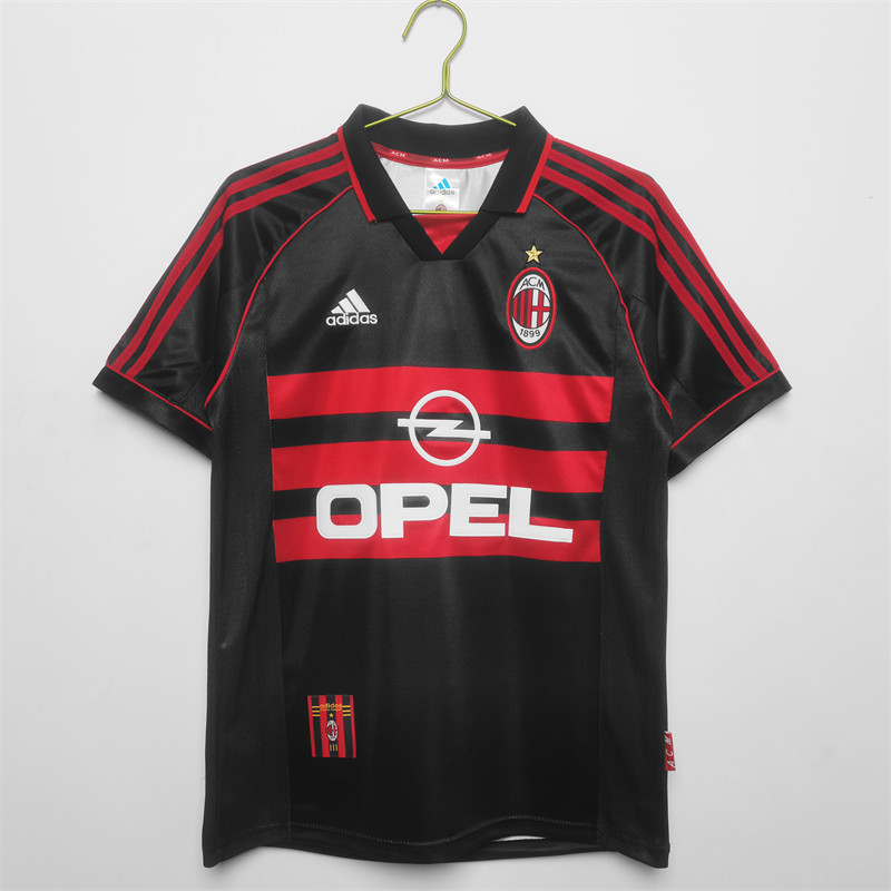 【Retro shirt】1998/99 AC Milan Third Away Jersey
