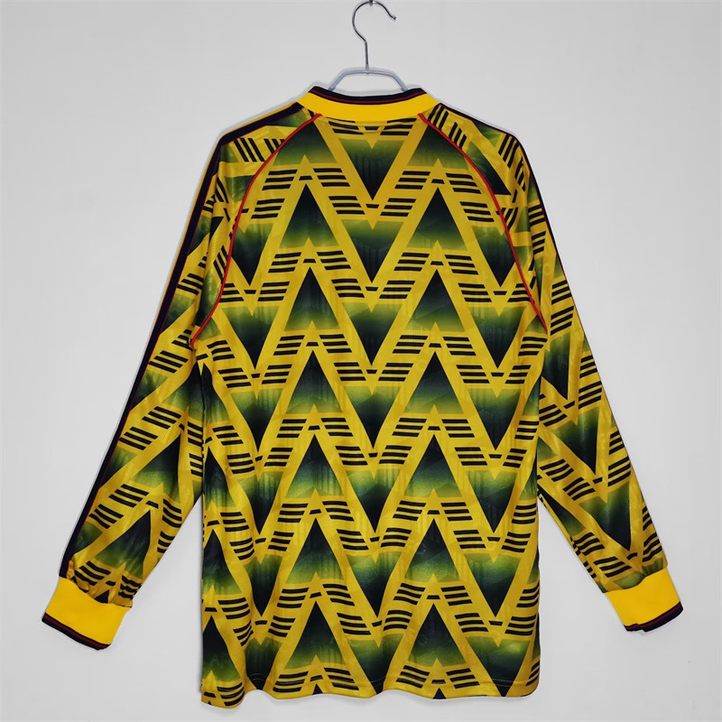【Retro shirt Long sleeves】1991/93 Arsenal Away Jersey