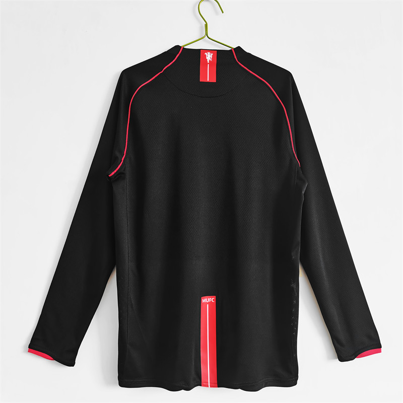 【Retro shirt Long sleeves】2007/08 M-U Away Jersey