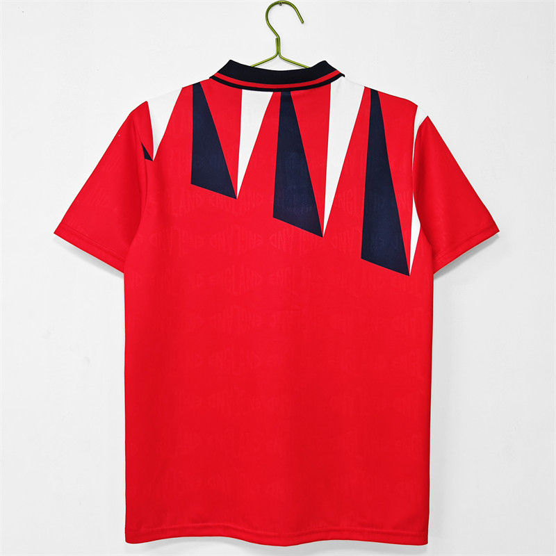 【Retro shirt】1992 England Away Jersey