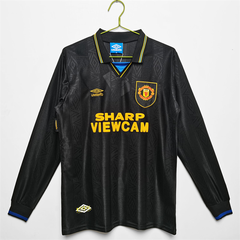 【Retro shirt Long sleeves】1993/94 M-U Away Jersey
