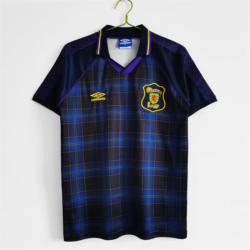 【Retro shirt】1994/96 Scotland Home Jersey