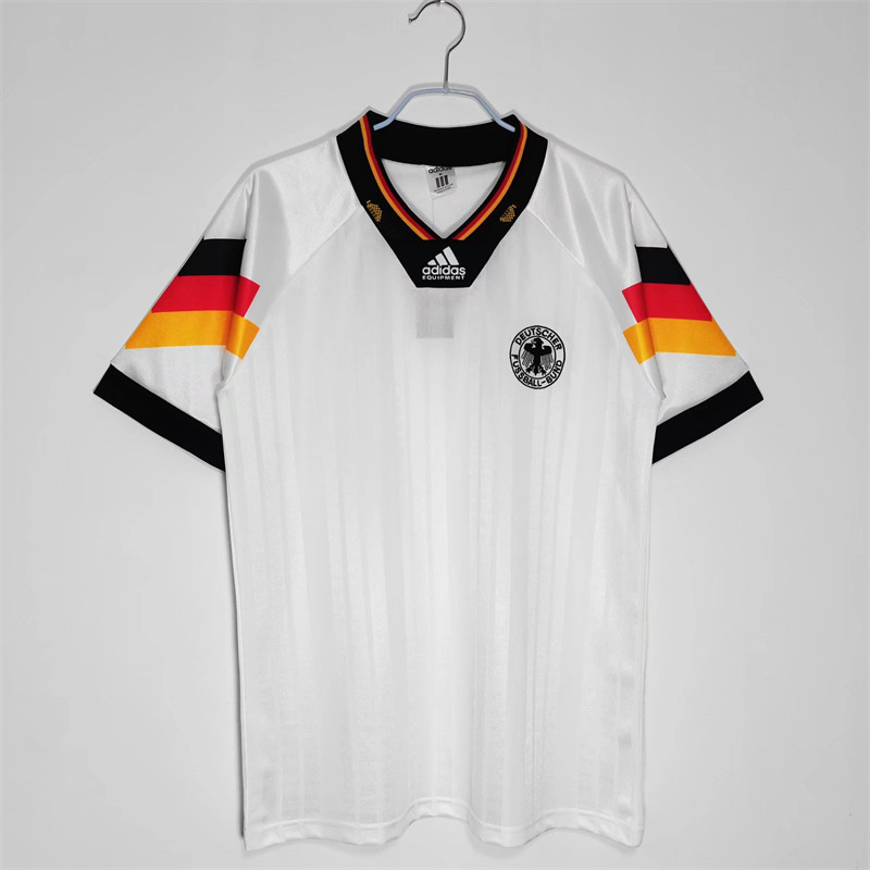 【Retro shirt】1992 Germany Home Jersey