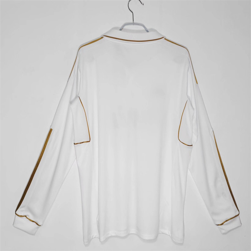 【Retro shirt Long sleeves】2011/12 Real Madrid Home Jersey