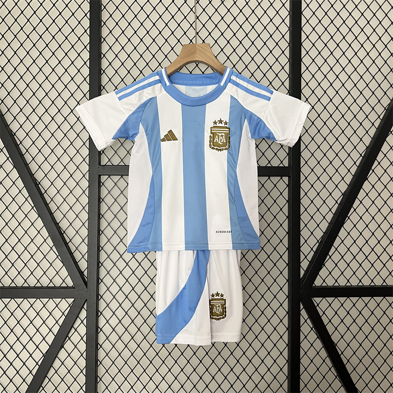【Adult / Kids Kit】24/25 Argentina Home Jersey