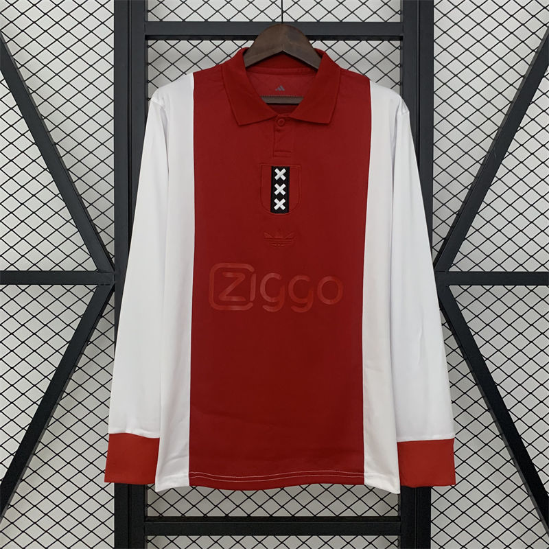 【FAN Long sleeves】24/25 Ajax 125th Jersey