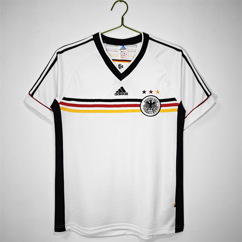【Retro shirt】1998 Germany Home Jersey