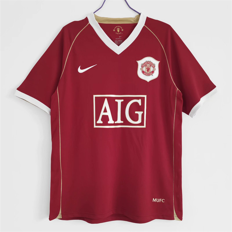 【Retro shirt】2006/07 M-U Home Jersey