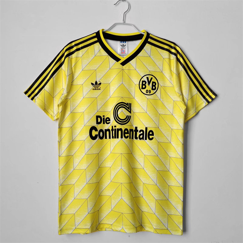 【Retro shirt】1988 Dortmund Home Jersey