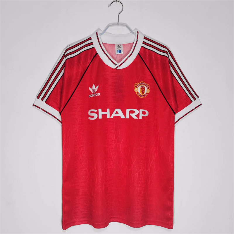 【Retro shirt】1991/92 M-U Home Jersey