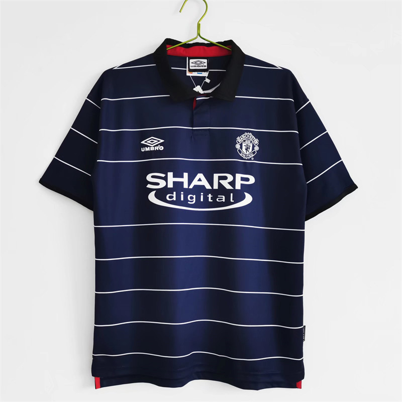 【Retro shirt】1999/00 M-U Away Jersey